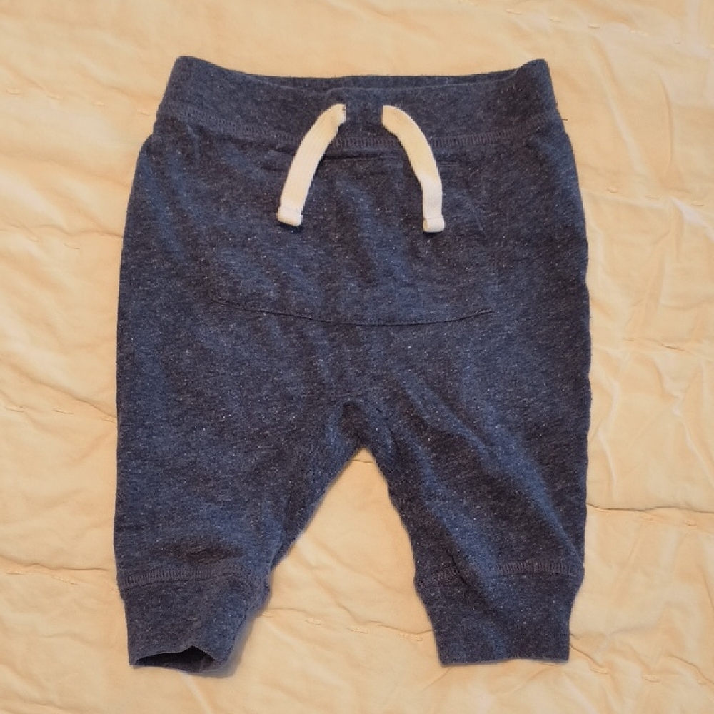 Primary Baby Heathered Easy Pants (0-3mo)